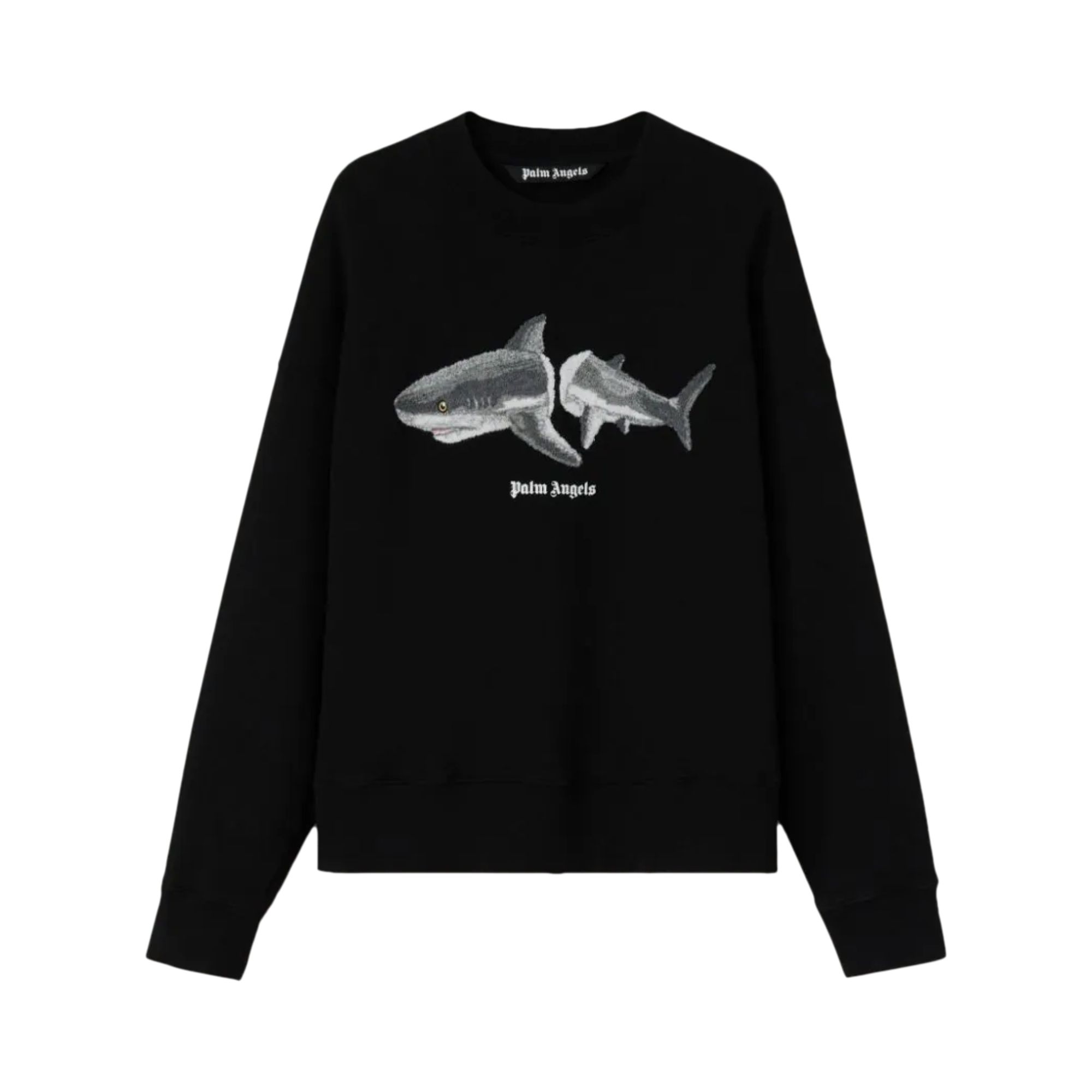 Palm Angels Shark Crew 'Black' | Men's Size S