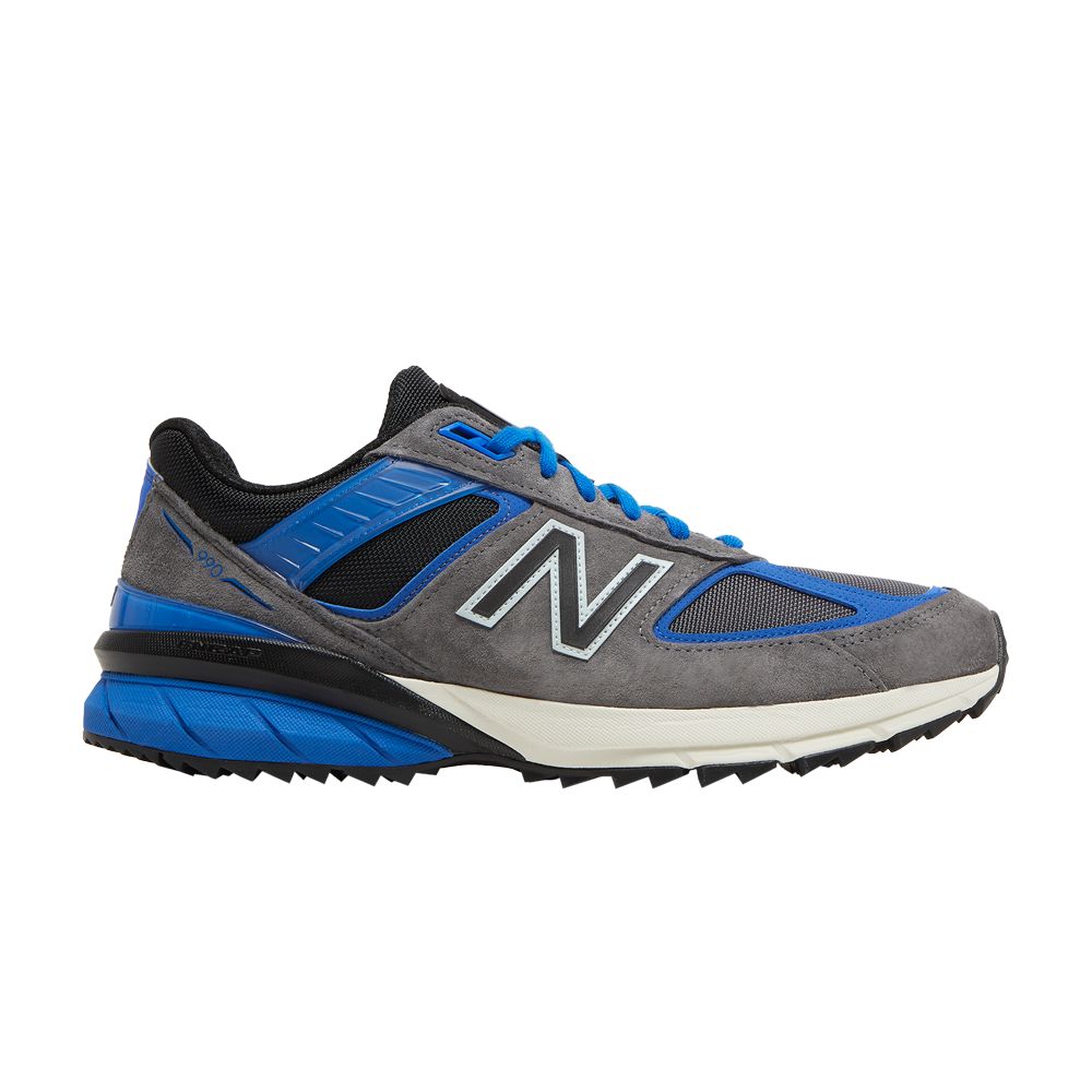 New Balance 990v5 Trail Made in USA 'Magnet Cobalt Blue' | Grey | Men's Size 8