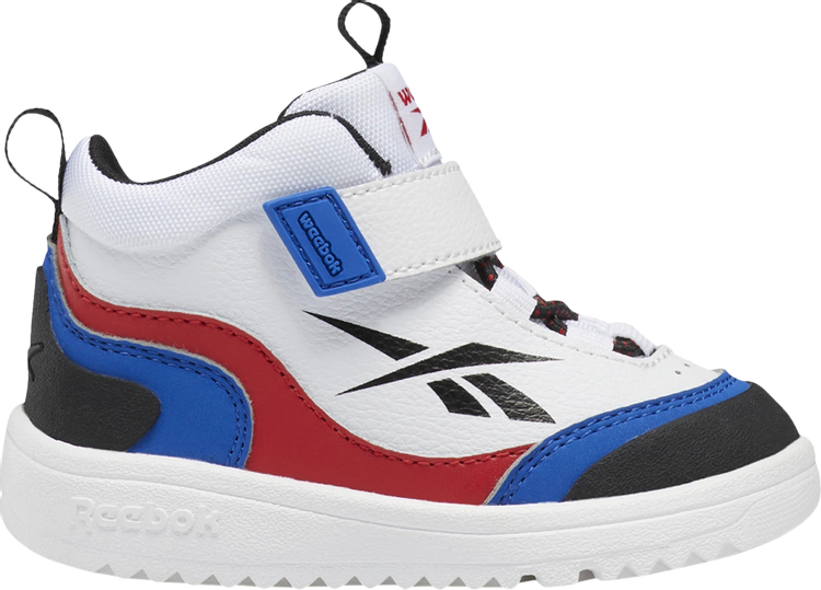 Weebok Storm X Toddler 'White Vector Blue Red'