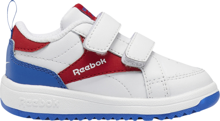 Weebok Clasp Low Toddler 'White Vector Red'
