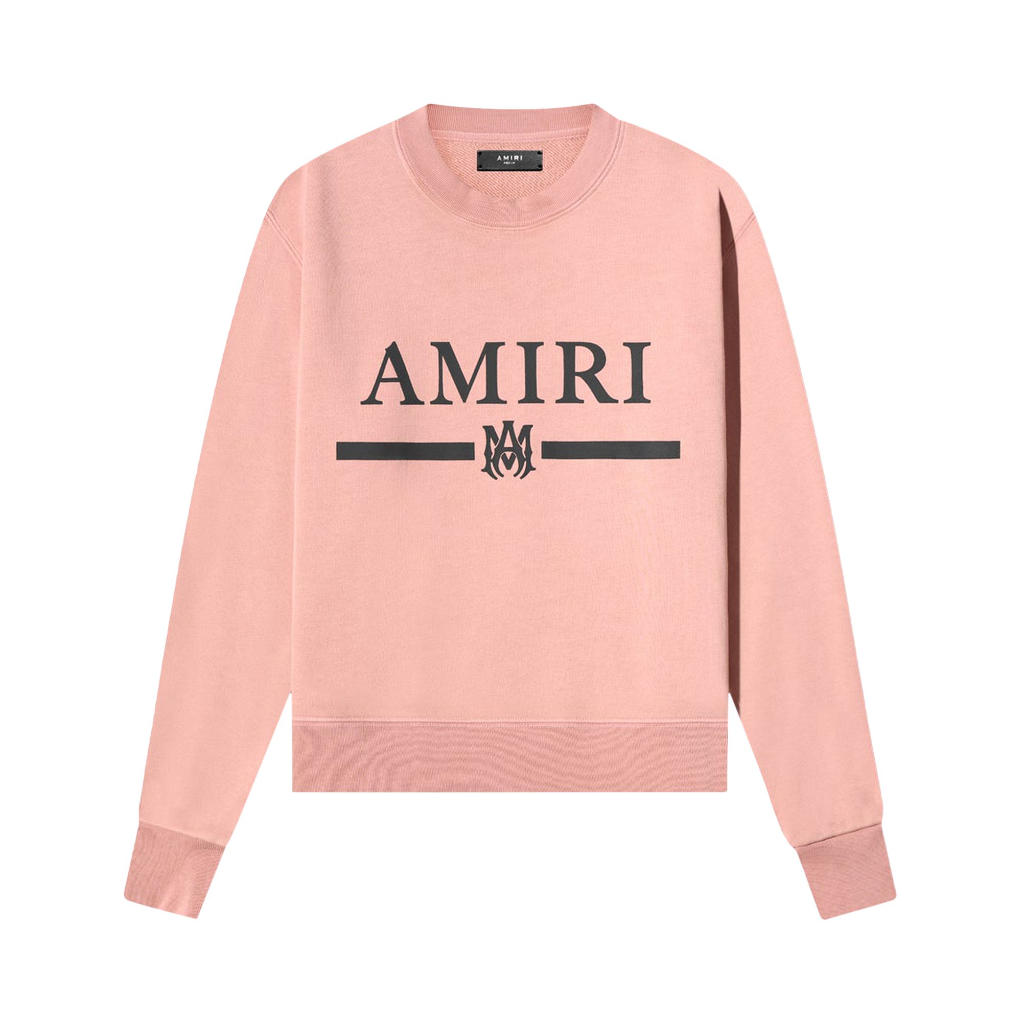 Pre-owned Amiri Bar Crew 'peach' In Orange