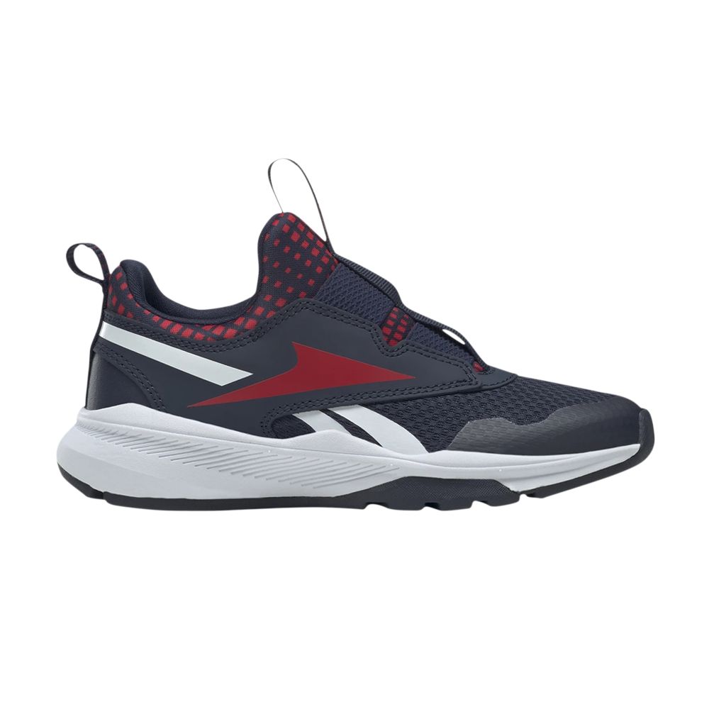 Pre-owned Reebok Xt Sprinter Slip-on J 'vector Navy Vector Red' | Blue | Kid's Size 5