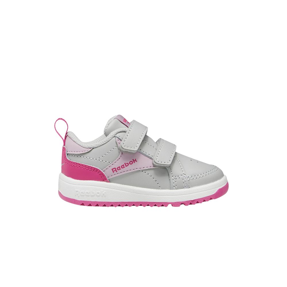 Pre-owned Reebok Weebok Clasp Low Toddler 'grey Proud Pink' | Infant Size 5