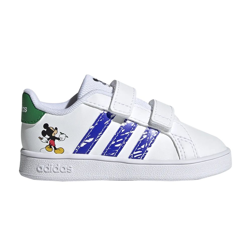 Pre-owned Adidas Originals Adidas Disney X Grand Court I 'mickey And Minnie Mouse' | White | Infant Size 6