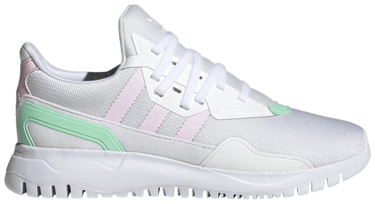 Adidas Flex Big Kid White Clear Pink