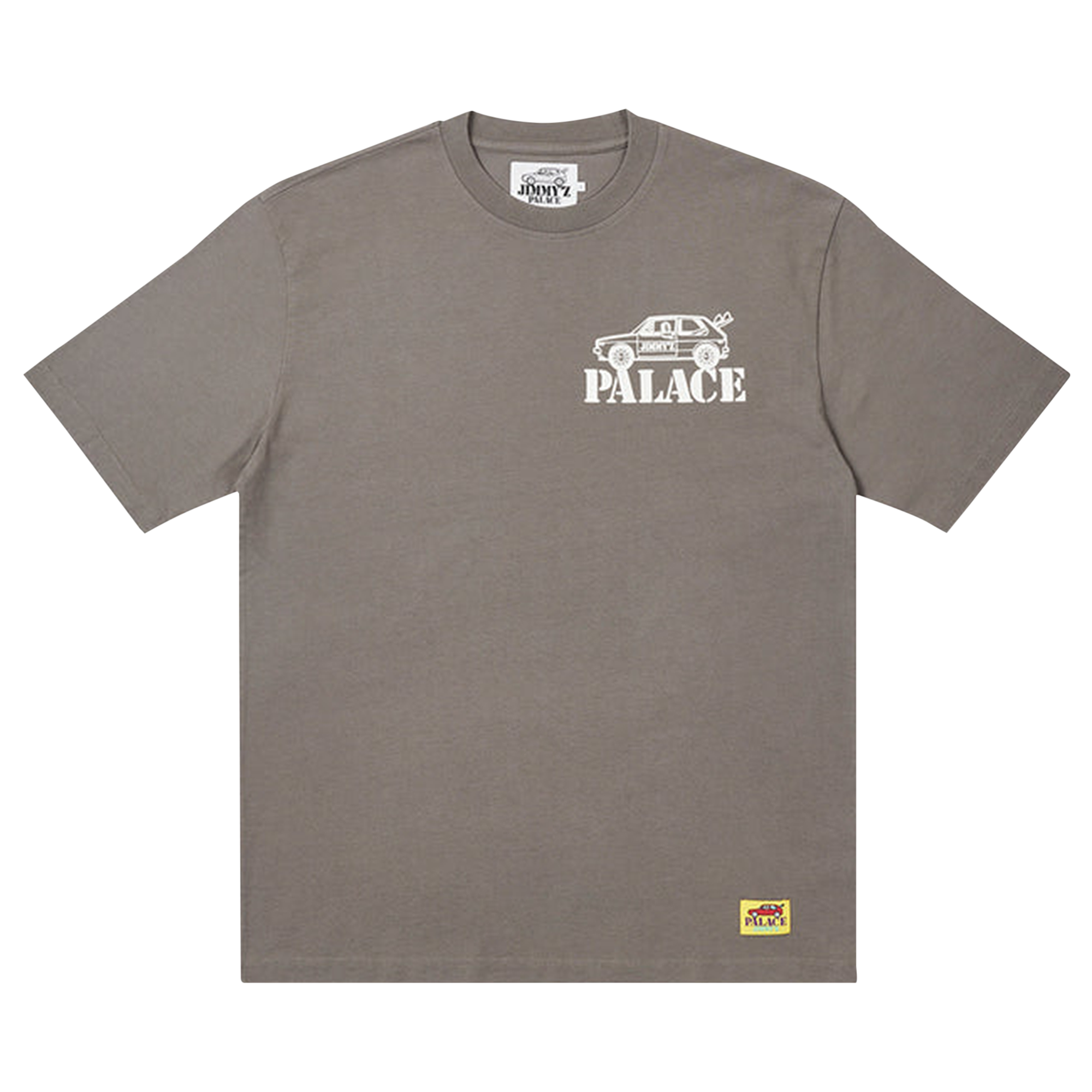 Pre-owned Palace Jimmy'z Washed T-shirt 'grey'