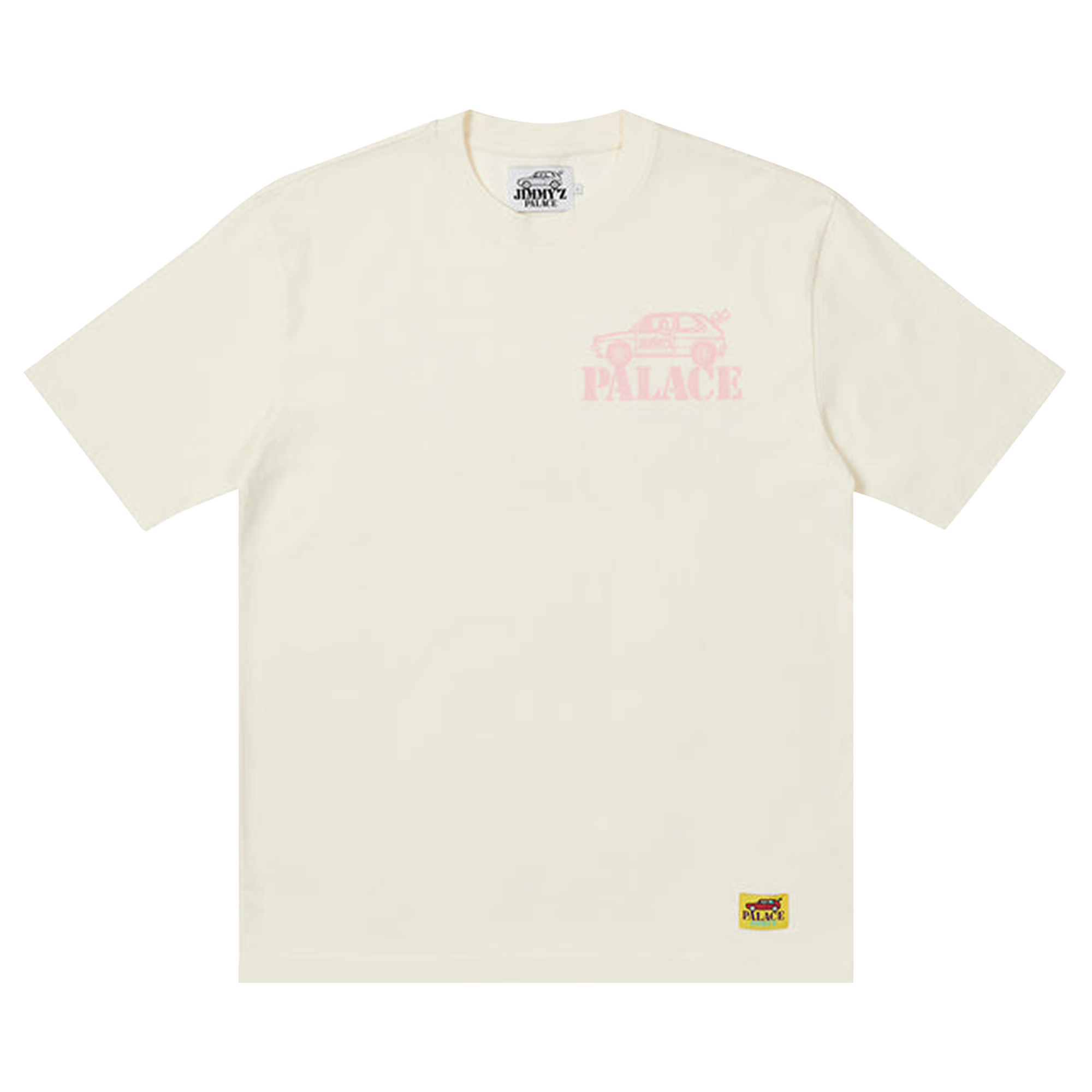 Pre-owned Palace Jimmy'z Washed T-shirt 'white'