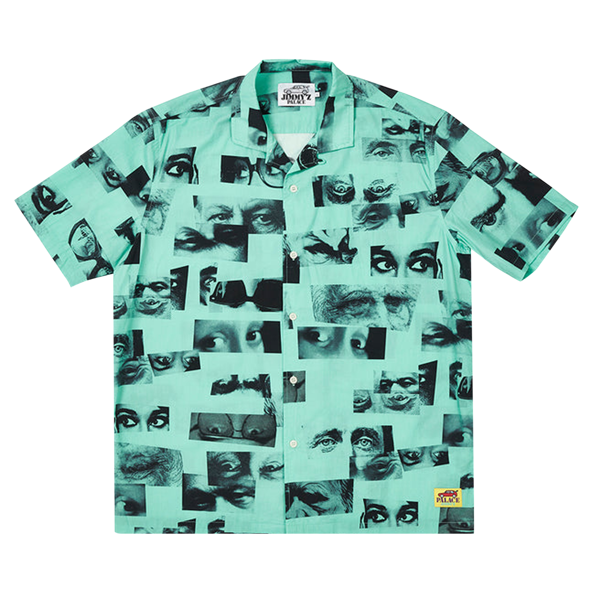 Pre-owned Palace Jimmy'z Shirt 'mint' In Green