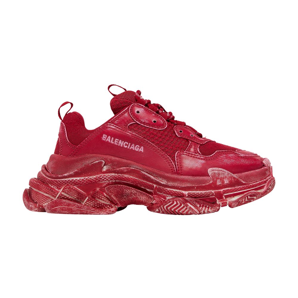 Balenciaga Wmns Triple S Sneaker 'Dark Red' | Women's Size 36
