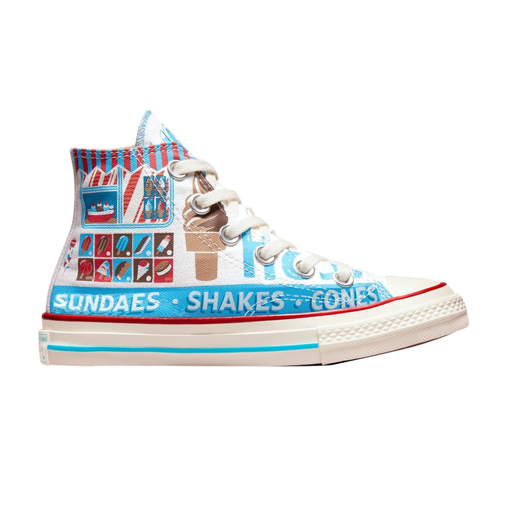 Converse Chuck 70 High PS 'Sweet Scoops' | White | Kid's Size 3 - A00395F