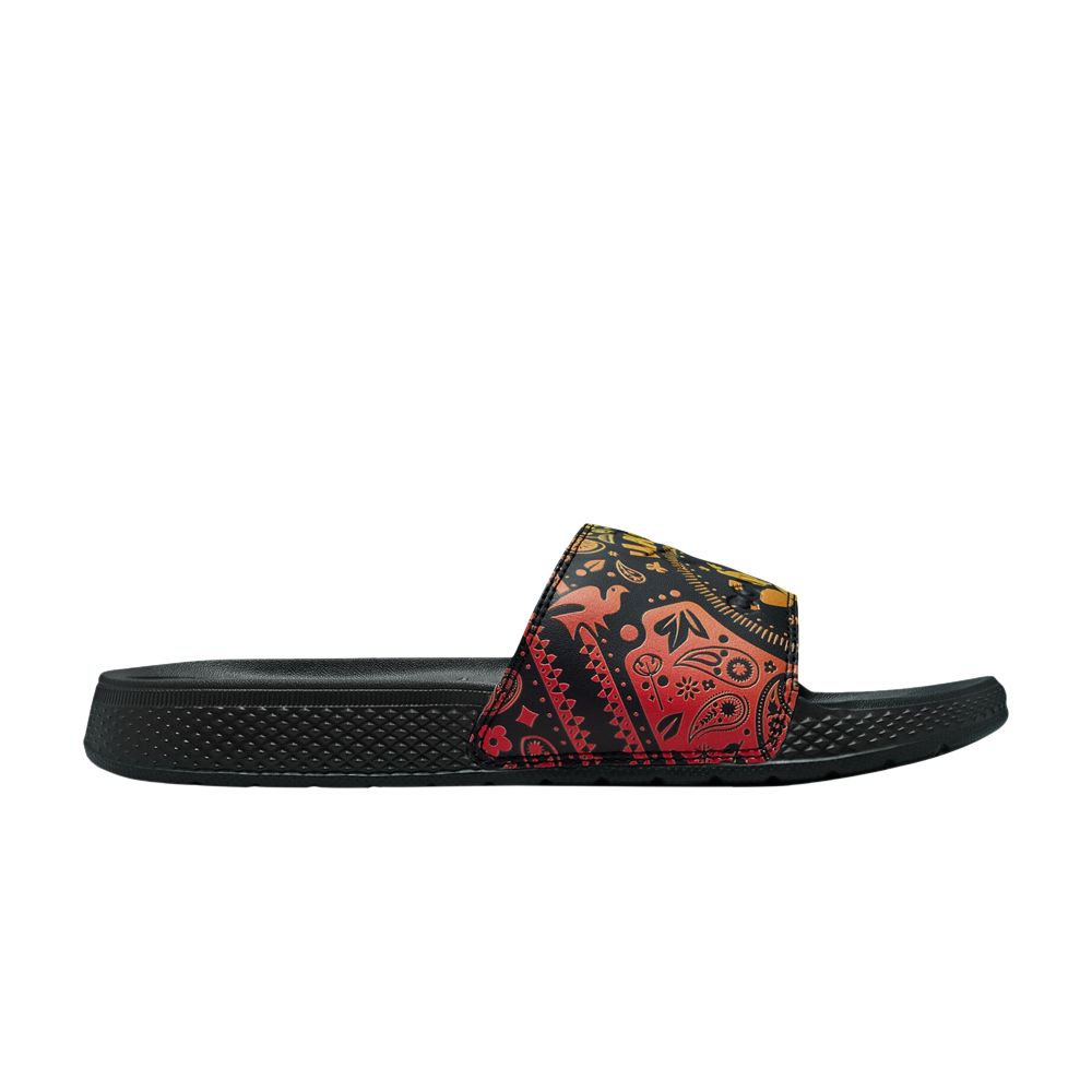 Pre-owned Converse All Star Slide 'pride' In Black