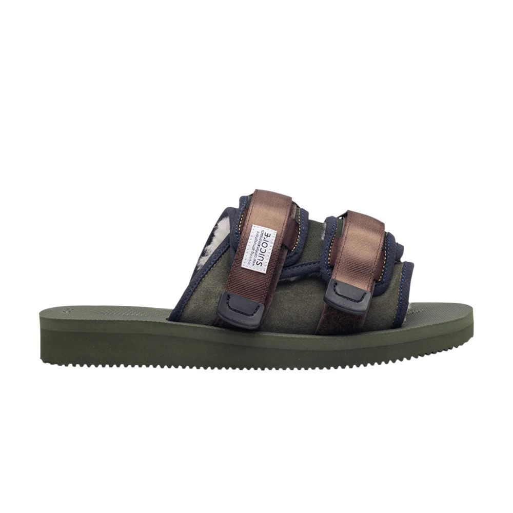 Pre-owned Suicoke Moto-mab 'olive' In Green