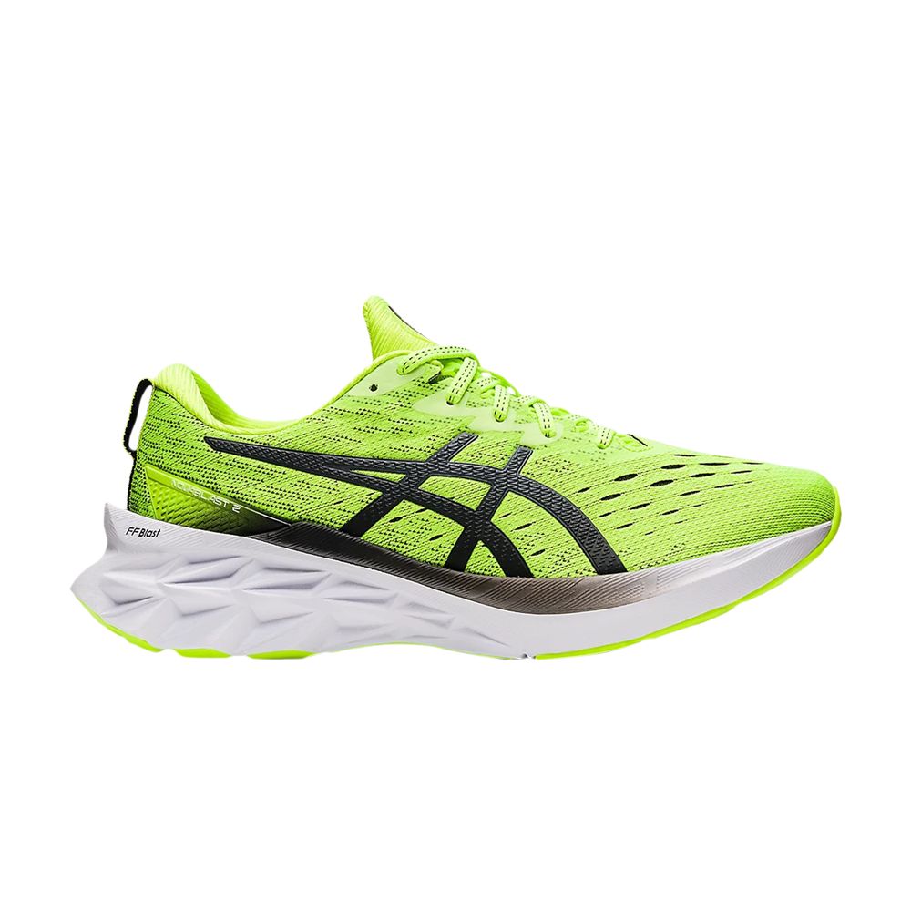 Pre-owned Asics Novablast 2 'hazard Green'