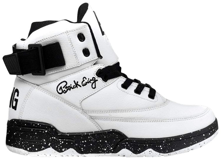 Ewing 33 High White Black Speckle