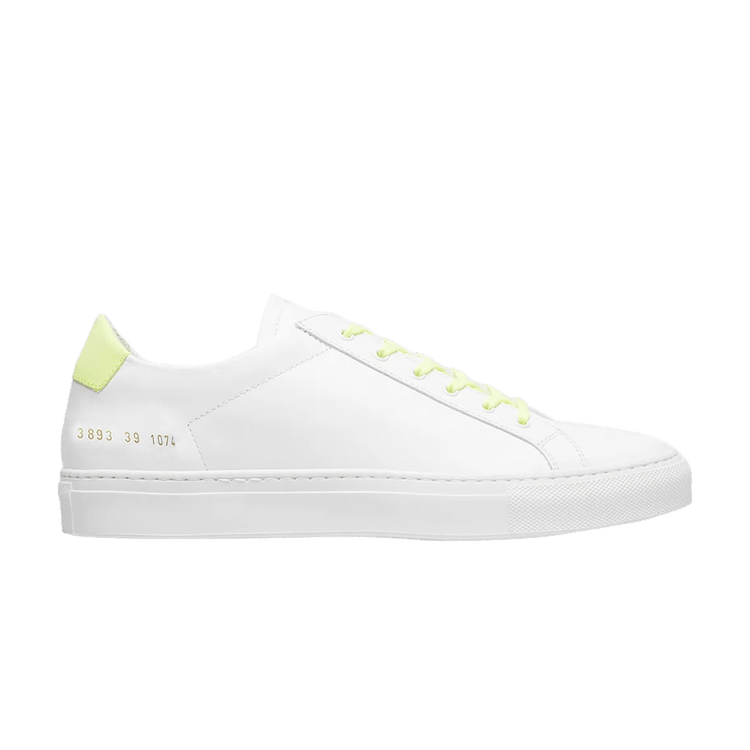 Common projects neon yellow outlet