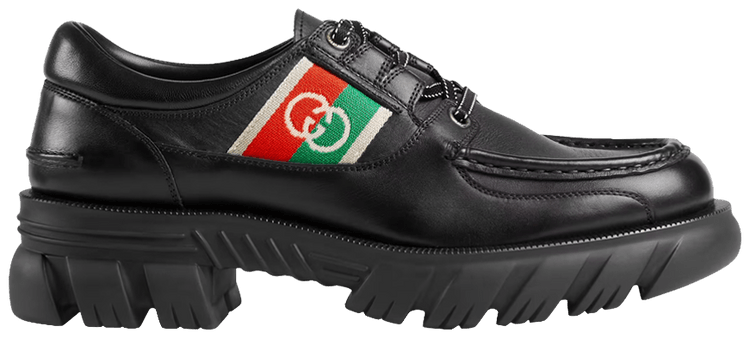Gucci GG Romance Lace Up Black