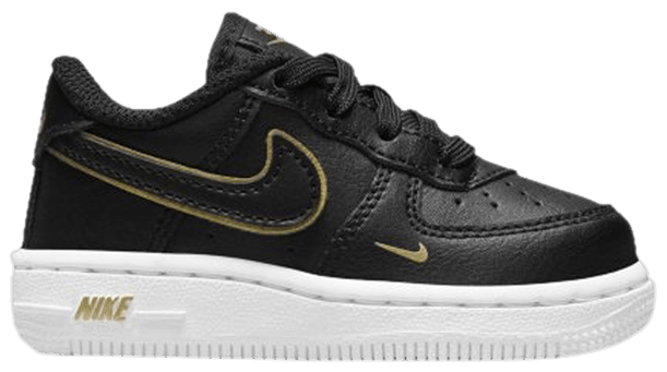 Force 1 LV8 TD Metallic Swoosh Pack Black