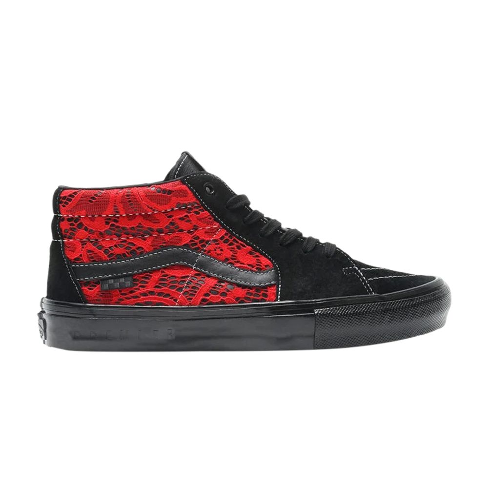 Vans Premier x Skate Grosso Mid 'Laced - Black High Risk Red' | Men's Size 12