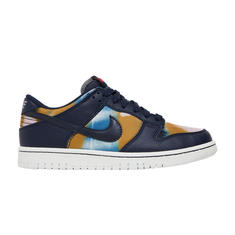 Pre-owned Nike Dunk Low Se Gs 'graffiti - Obsidian' | Multi-color | Kid's Size 7