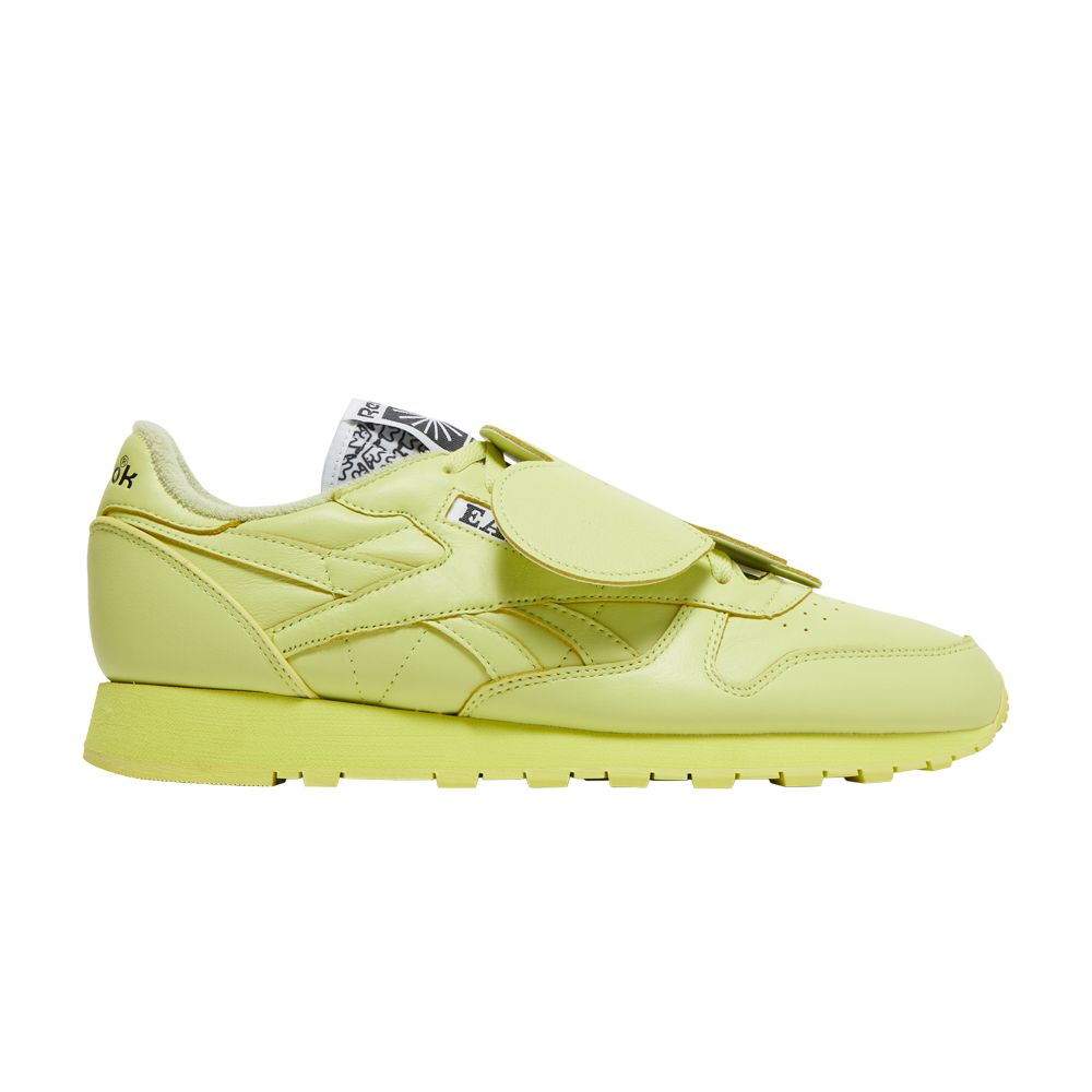 Reebok Eames Office x Classic Leather 'Eames Elephant - Cool Aloe' | Yellow | Men's Size 7.5