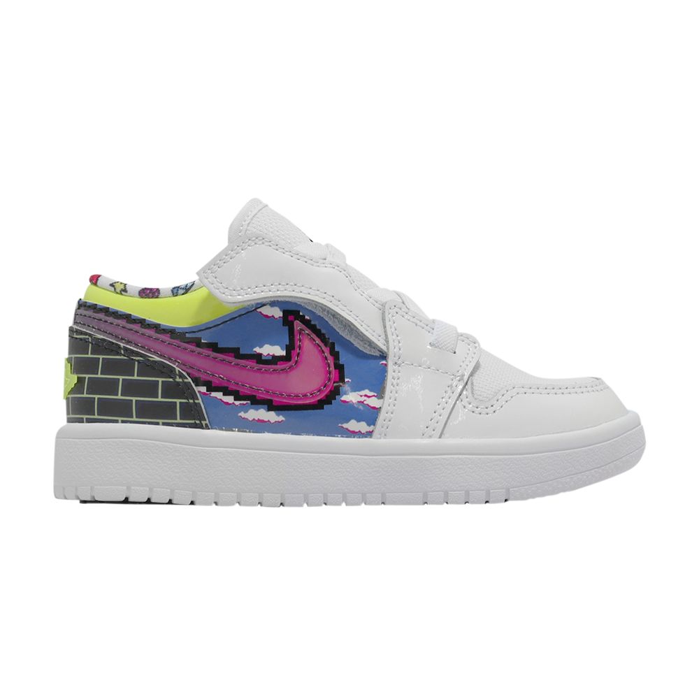 Air Jordan 1 Low ALT PS 'Old School Gaming' | White | Kid's Size 2.5