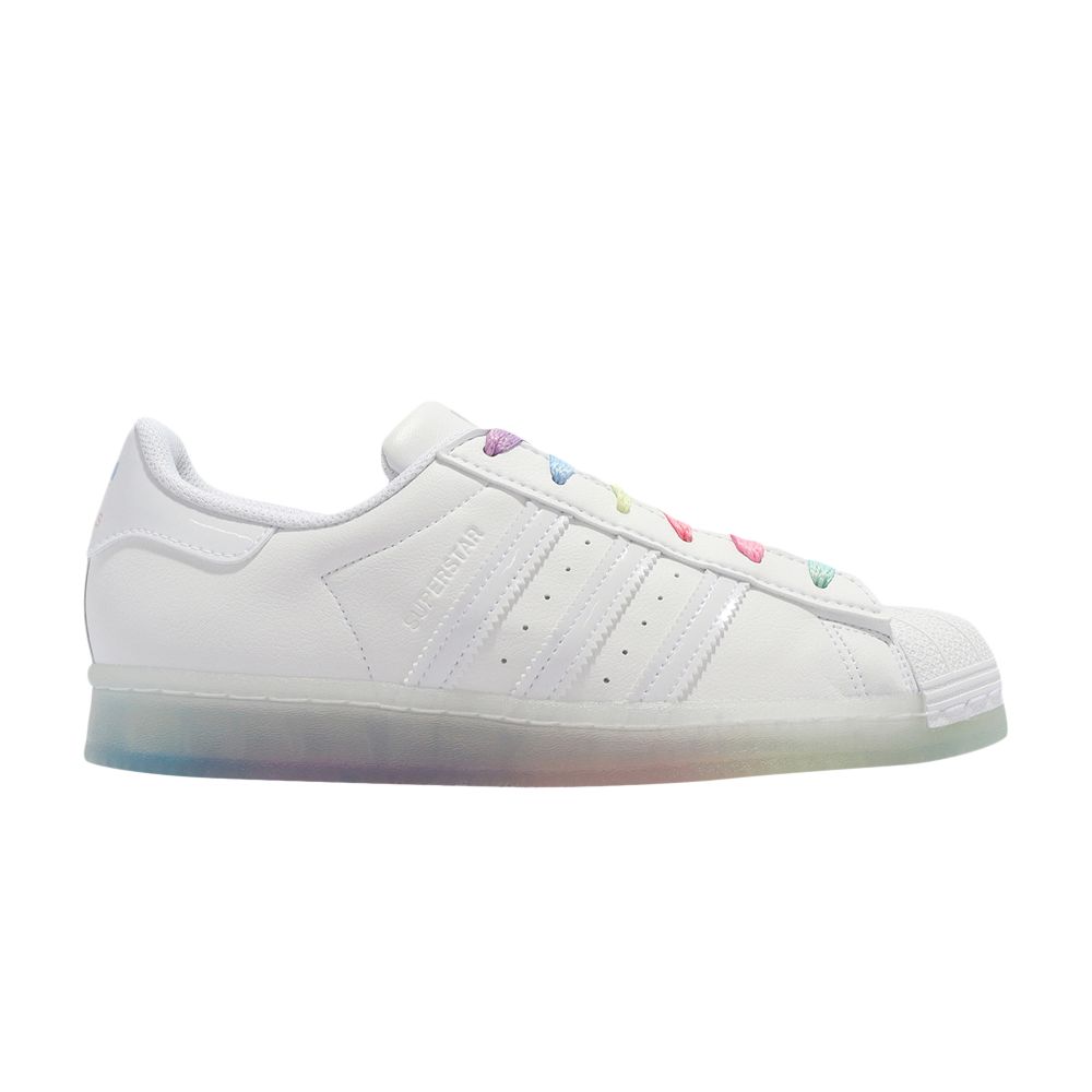 ADIDAS ORIGINALS SUPERSTAR 'WHITE RAINBOW SOLE'