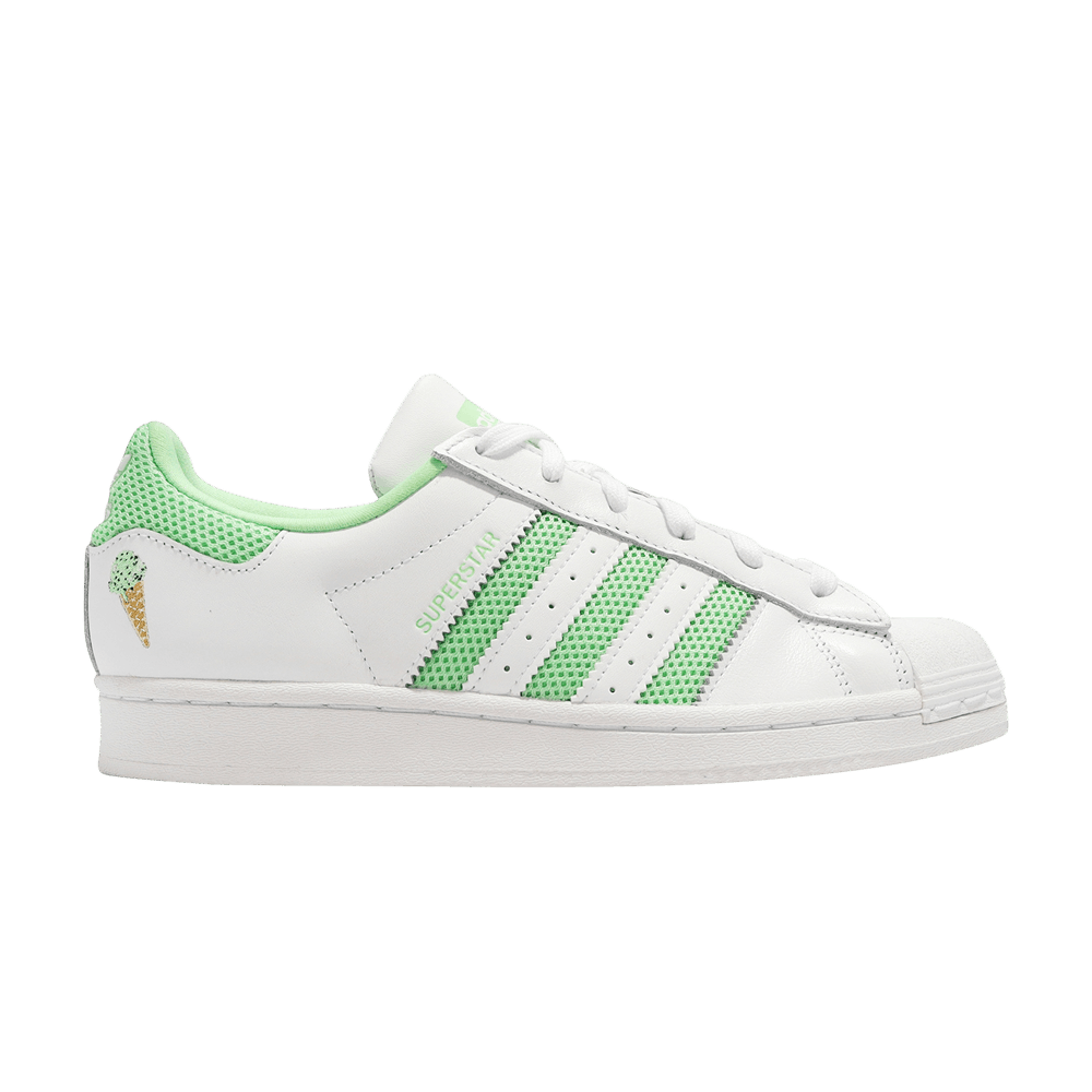 Buy Wmns Superstar 'White Glory Mint' - H03894 | GOAT CA