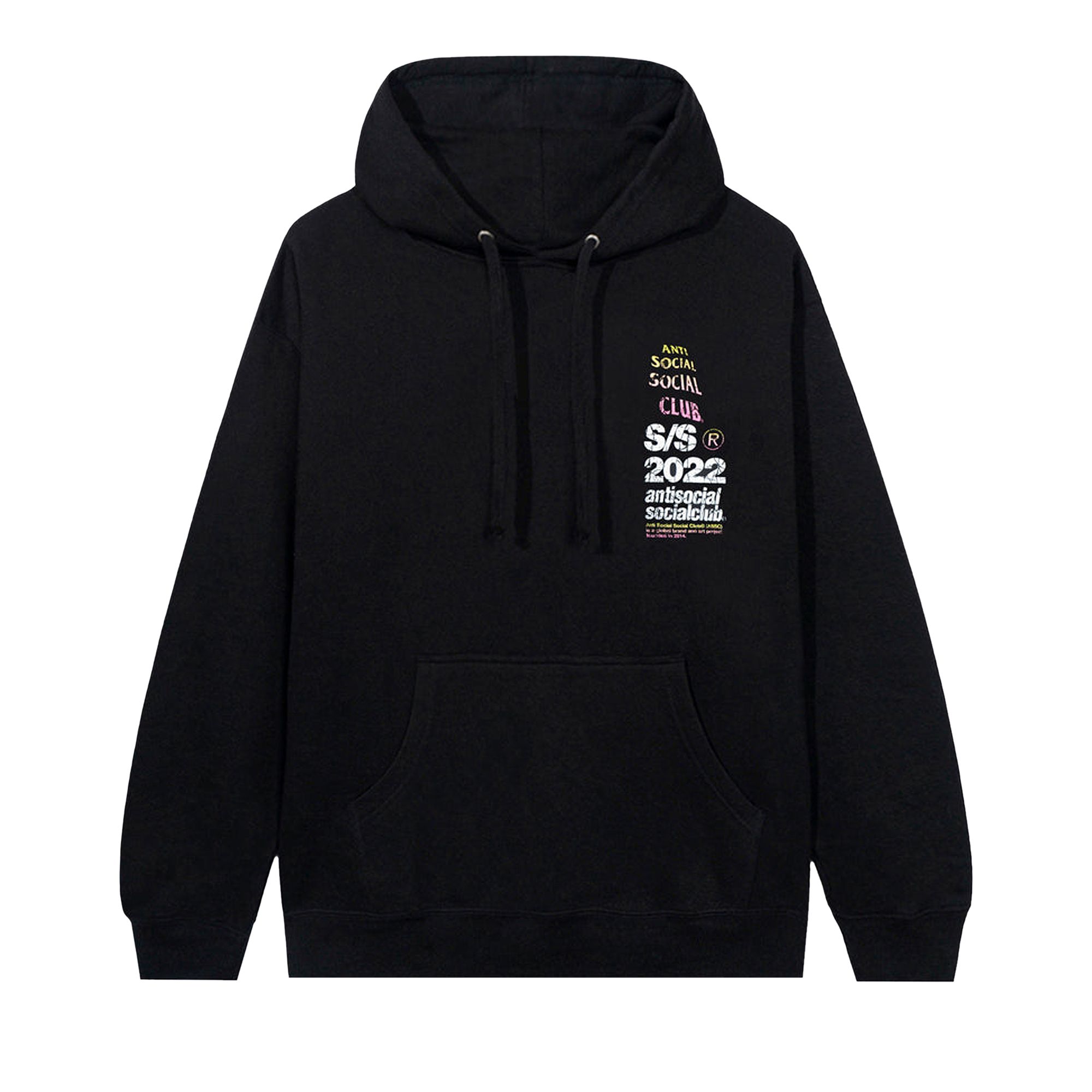 Anti Social Social Club Link In Bio Hoodie 'Black' | Men's Size M
