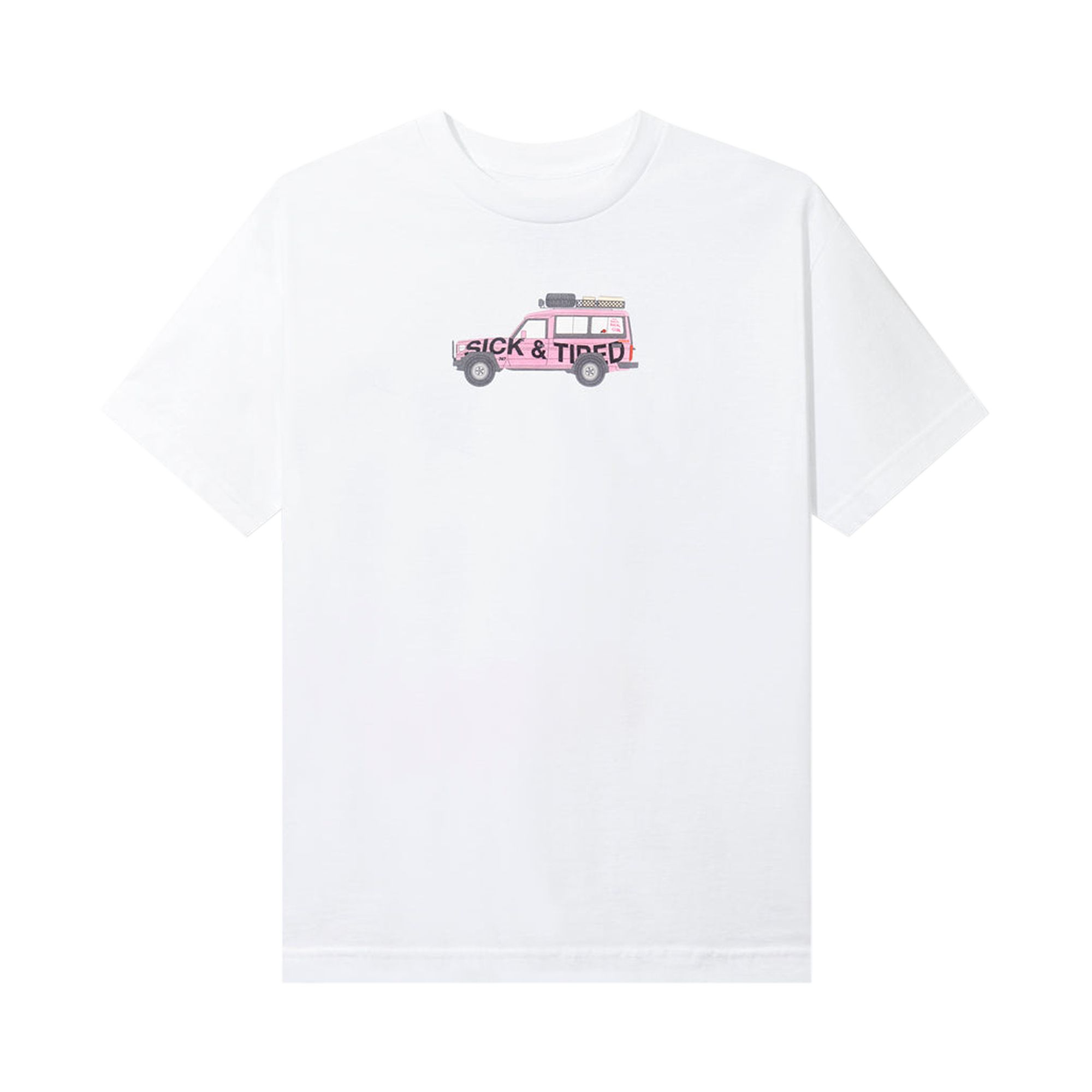 Anti Social Social Club Everyone In LA Tee 'White' | Men's Size M