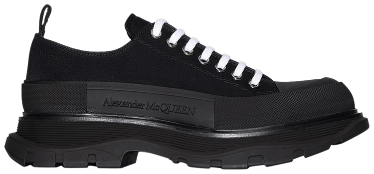 Alexander McQueen Tread Slick Lace Up 'Triple Black'