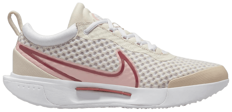 Wmns NikeCourt Zoom Pro Pearl White Bleached Coral