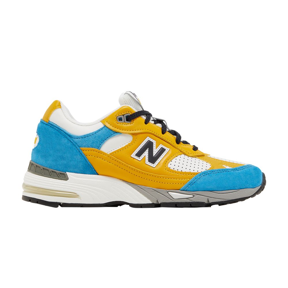 New Balance Sneakersnstuff x Wmns 991 Made in England 'Blue Yellow' | Women's Size 7