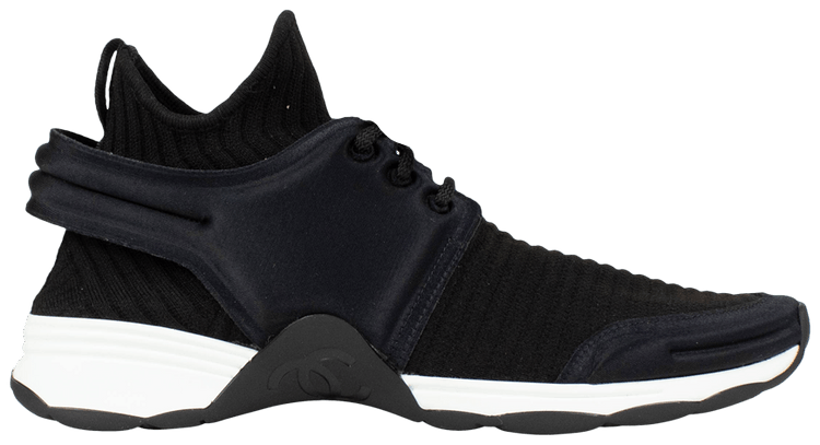 Chanel stretch fabric sneakers sales