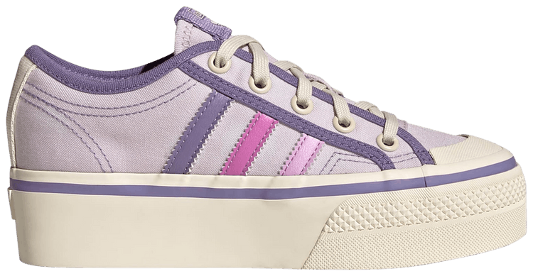 Adidas Nizza Platform J Almost Pink Pulse Lilac