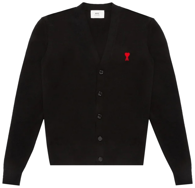 Ami Cardigan Black