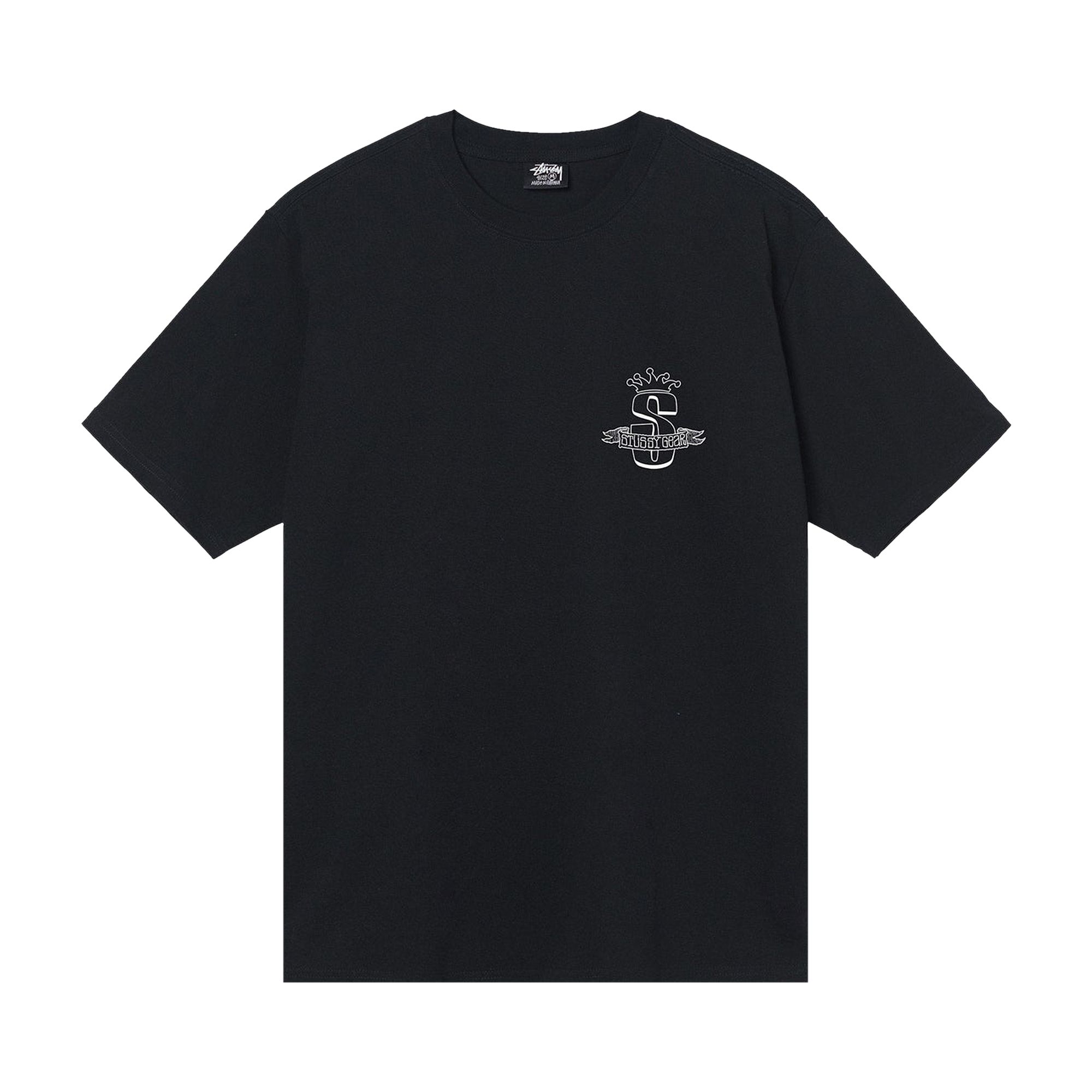 Pre-owned Stussy Gear Banner Tee 'black'