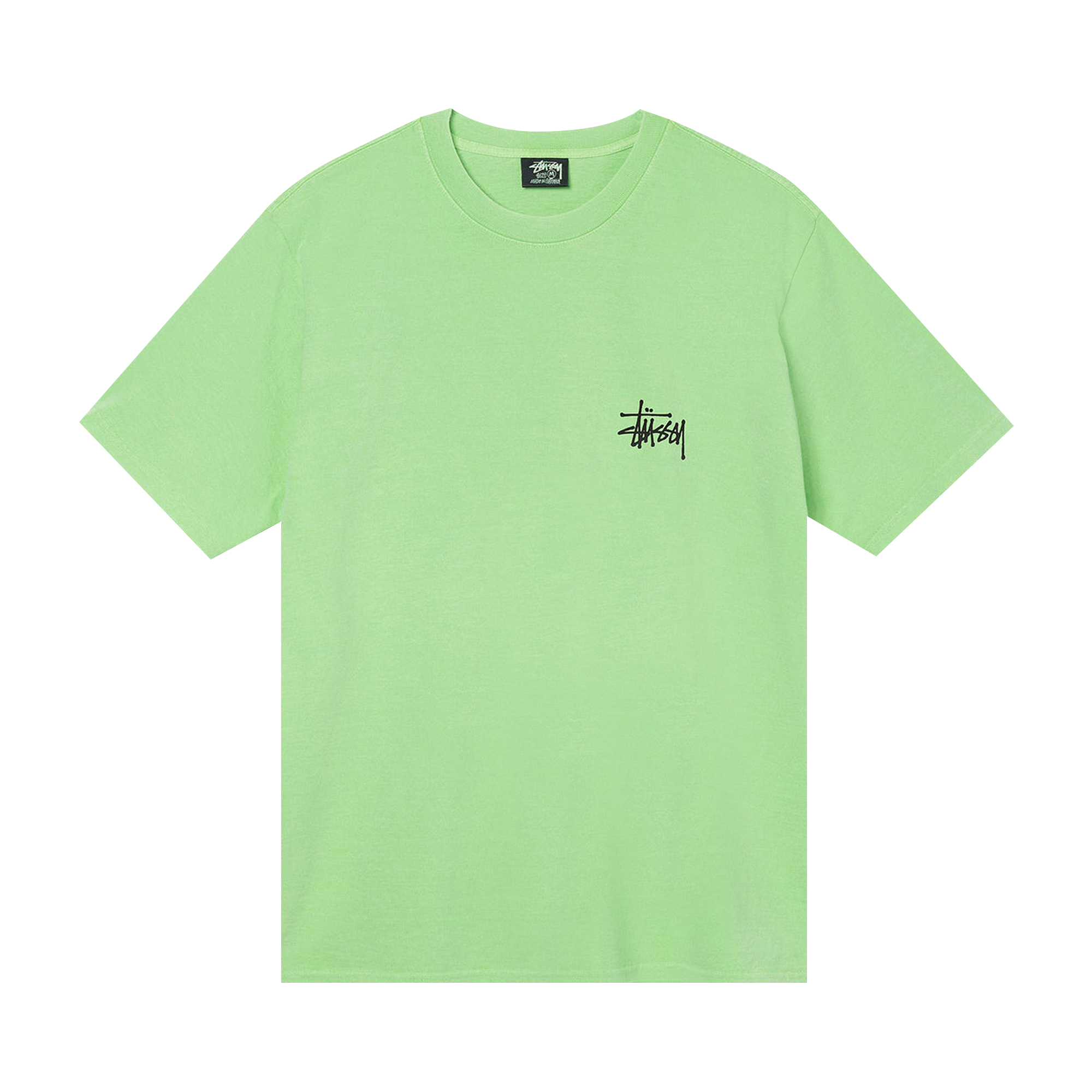 Pre-owned Stussy Skull Wings Pigment Dyed Tee 'green'