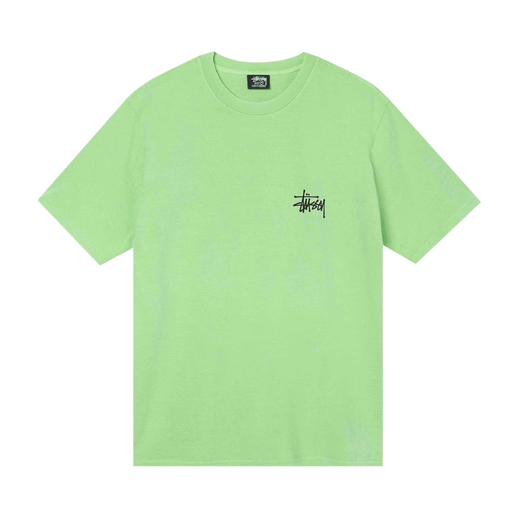 Stussy Skull Wings Pigment Dyed Tee 'Green' | Men's Size M