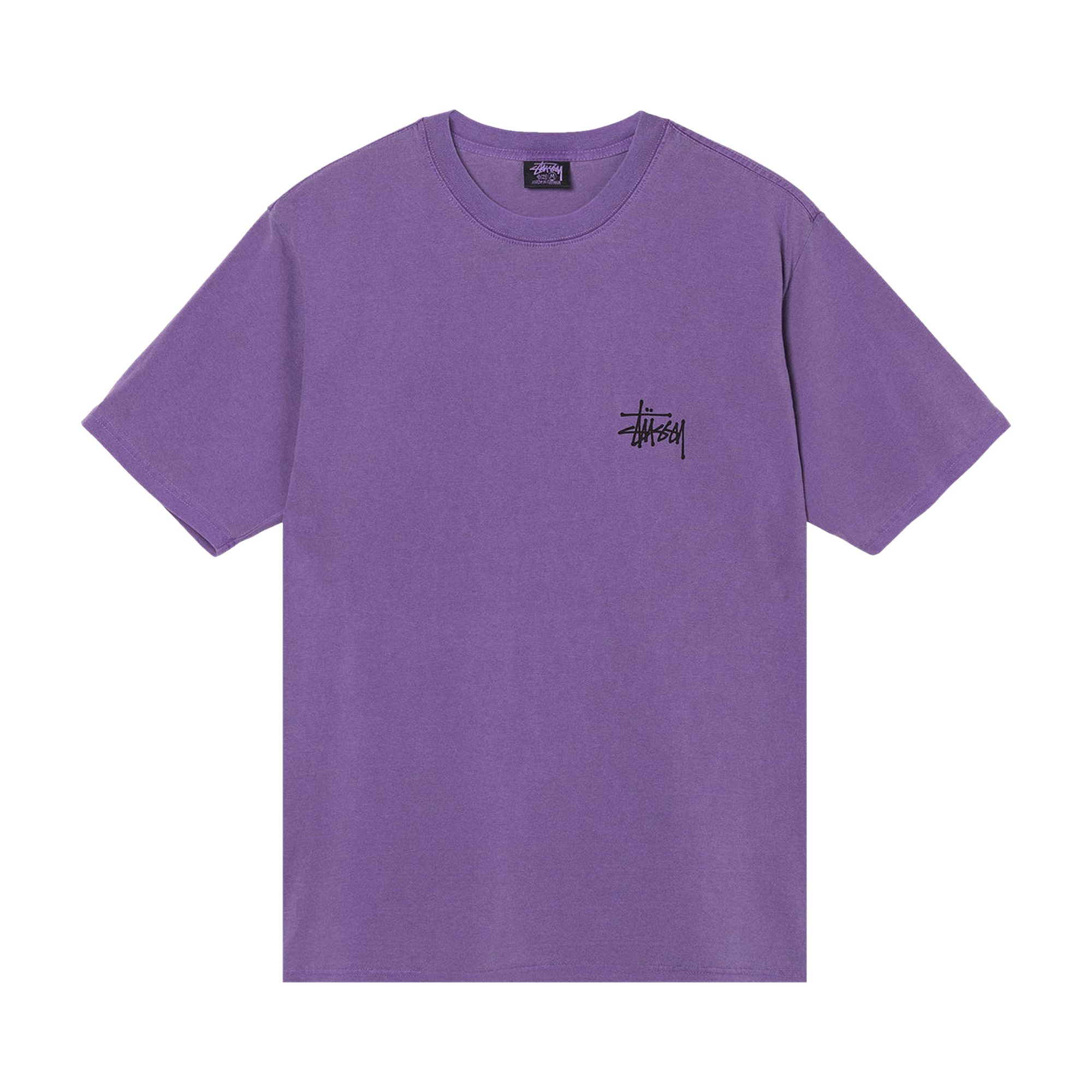 Stussy Skull Wings Pigment Dyed Tee 'Purple' | Men's Size M