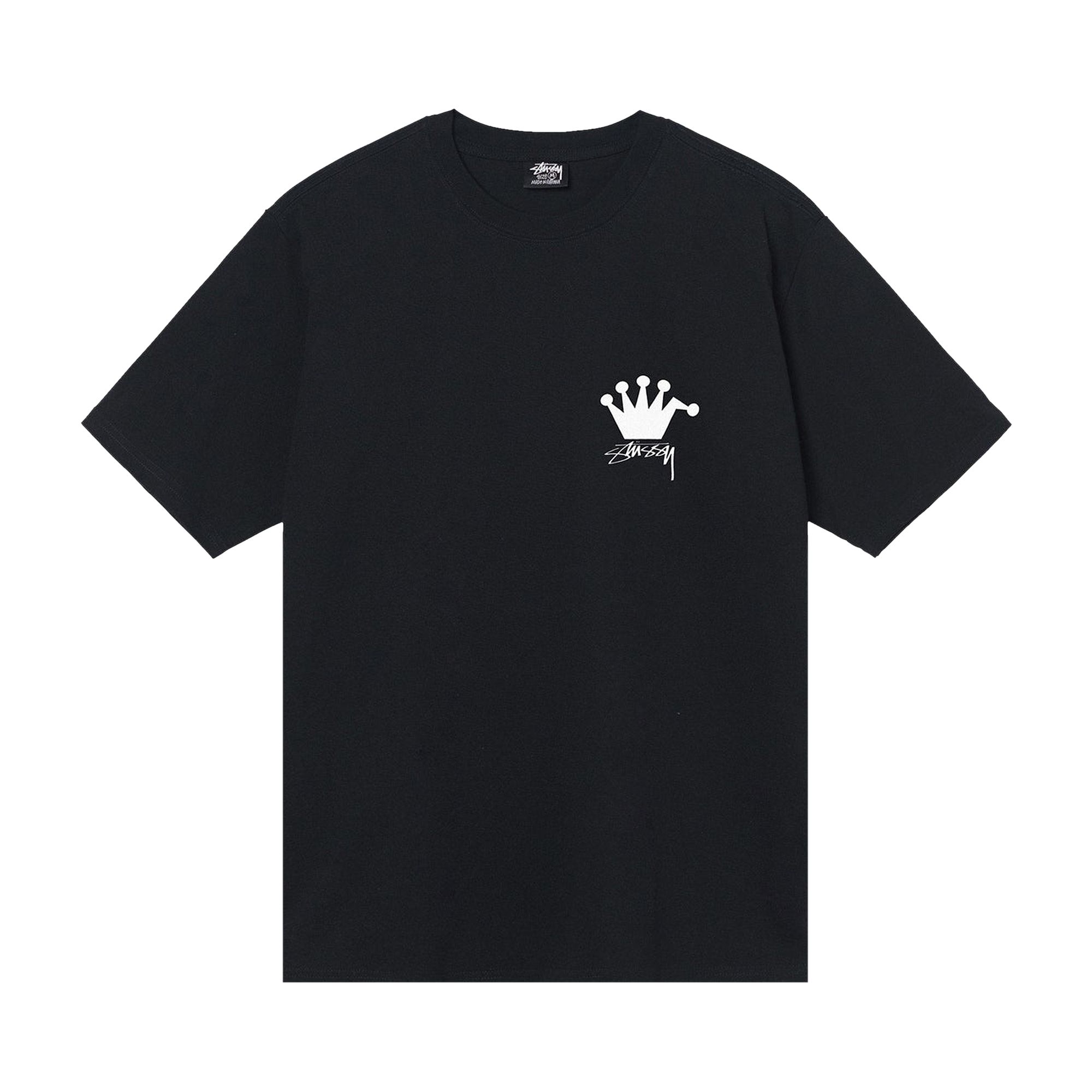 Click to view more detailed imagery on our partner's website Pre-owned Stussy Lb Crown Tee 'black'