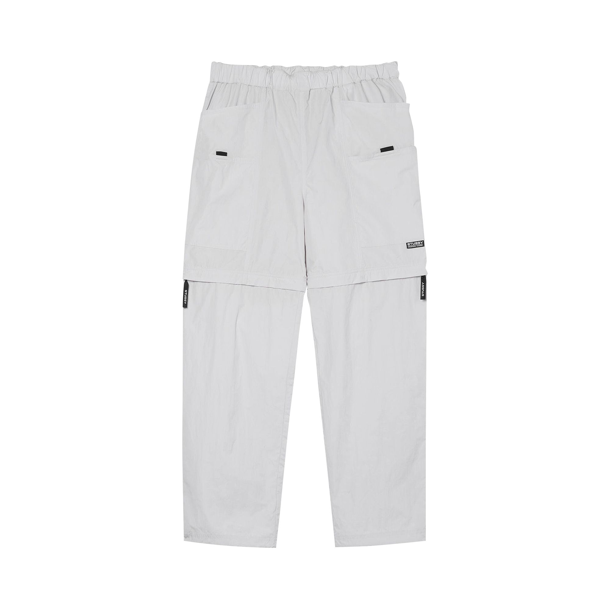 Pre-owned Stussy Nyco Convertible Pant 'light Grey' | Men's Size M