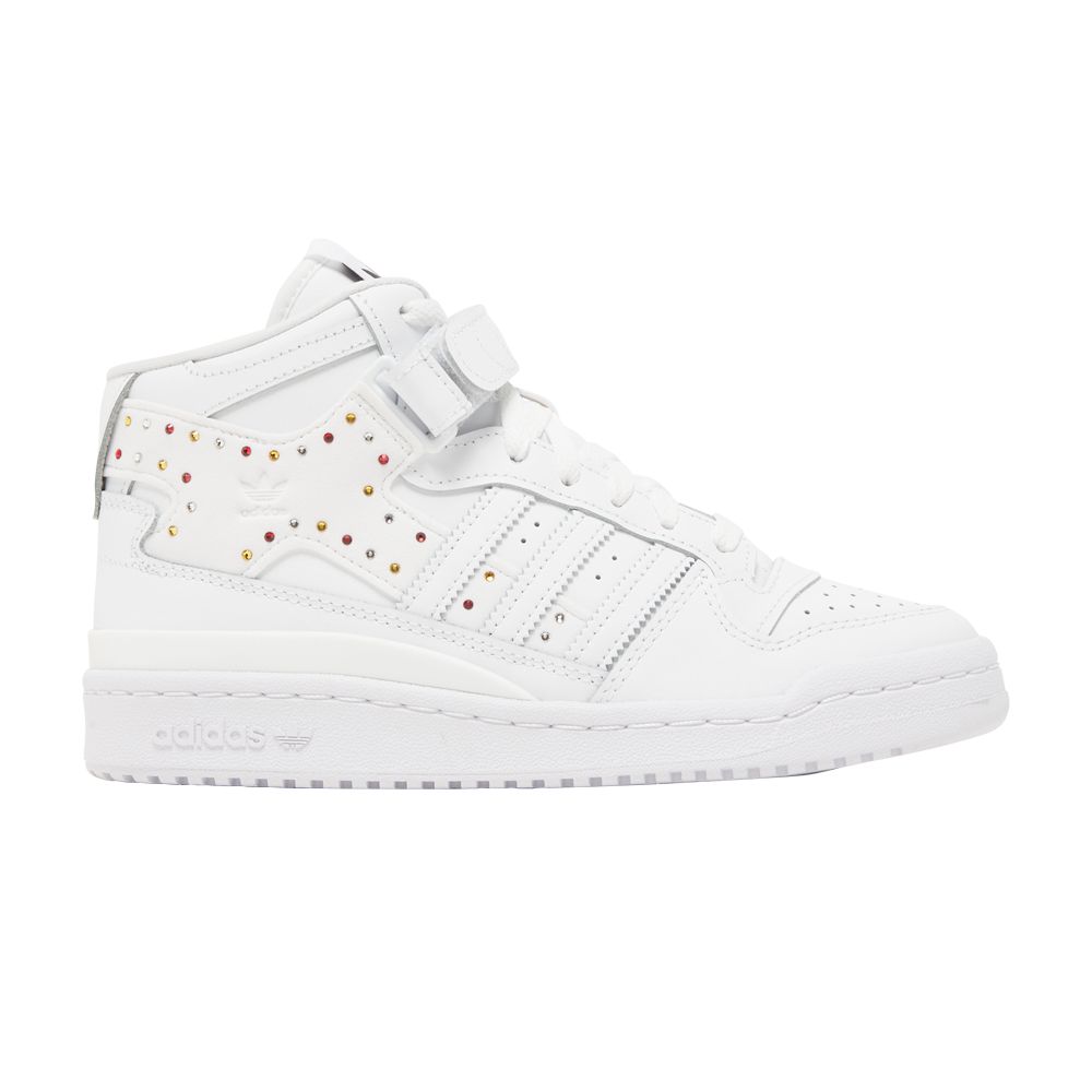 adidas Swarovski x Wmns Forum Mid 'White Black' | Women's Size 8