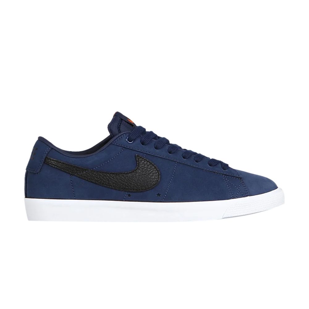 NIKE ZOOM BLAZER LOW PRO GT ISO SB 'ORANGE LABEL - MIDNIGHT NAVY'