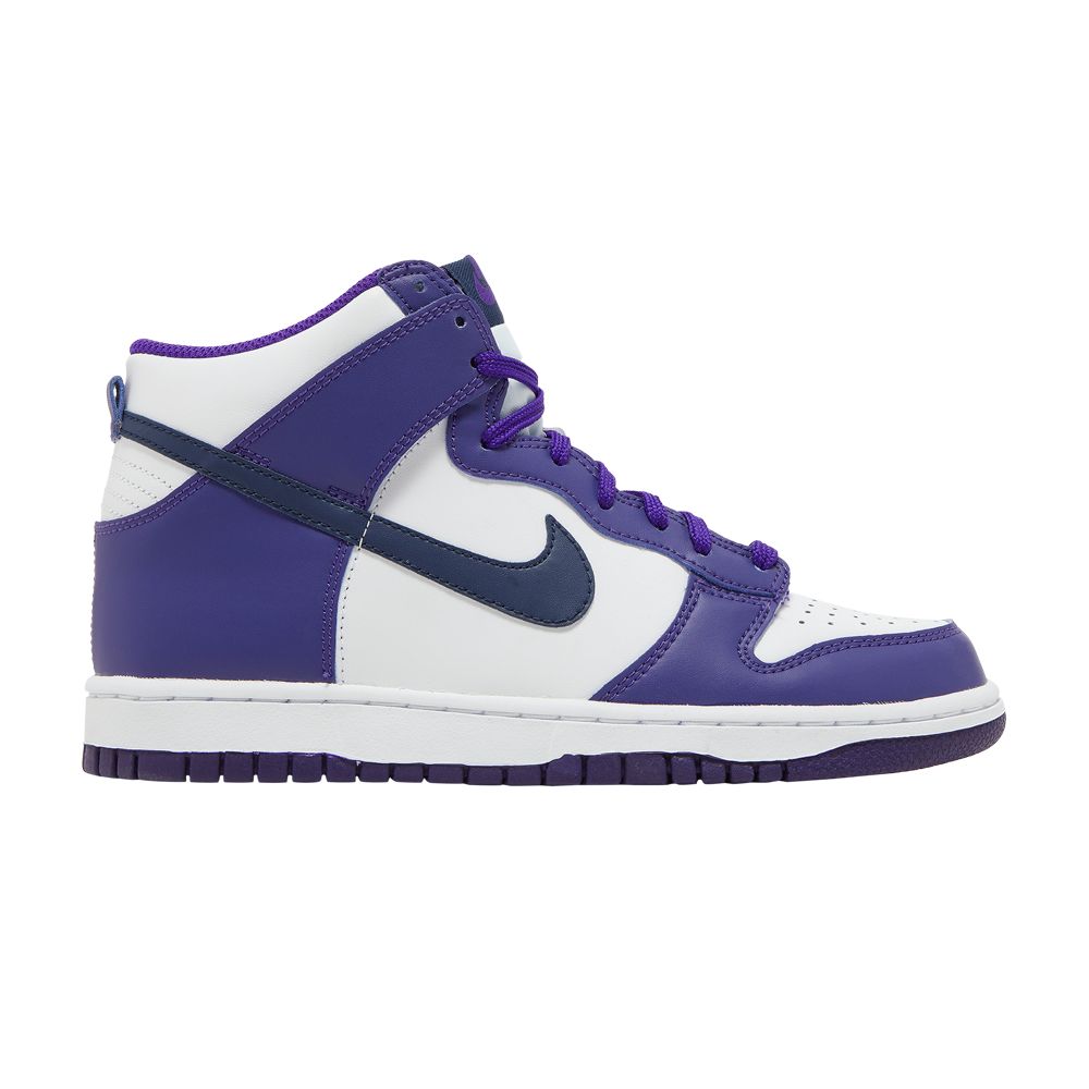 Pre-owned Nike Dunk High Ps 'electro Purple Midnight Navy' | Kid's Size 2