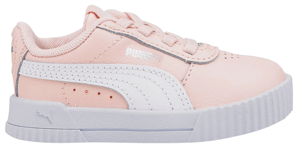 Puma Carina Leather Infant Chalk Pink White