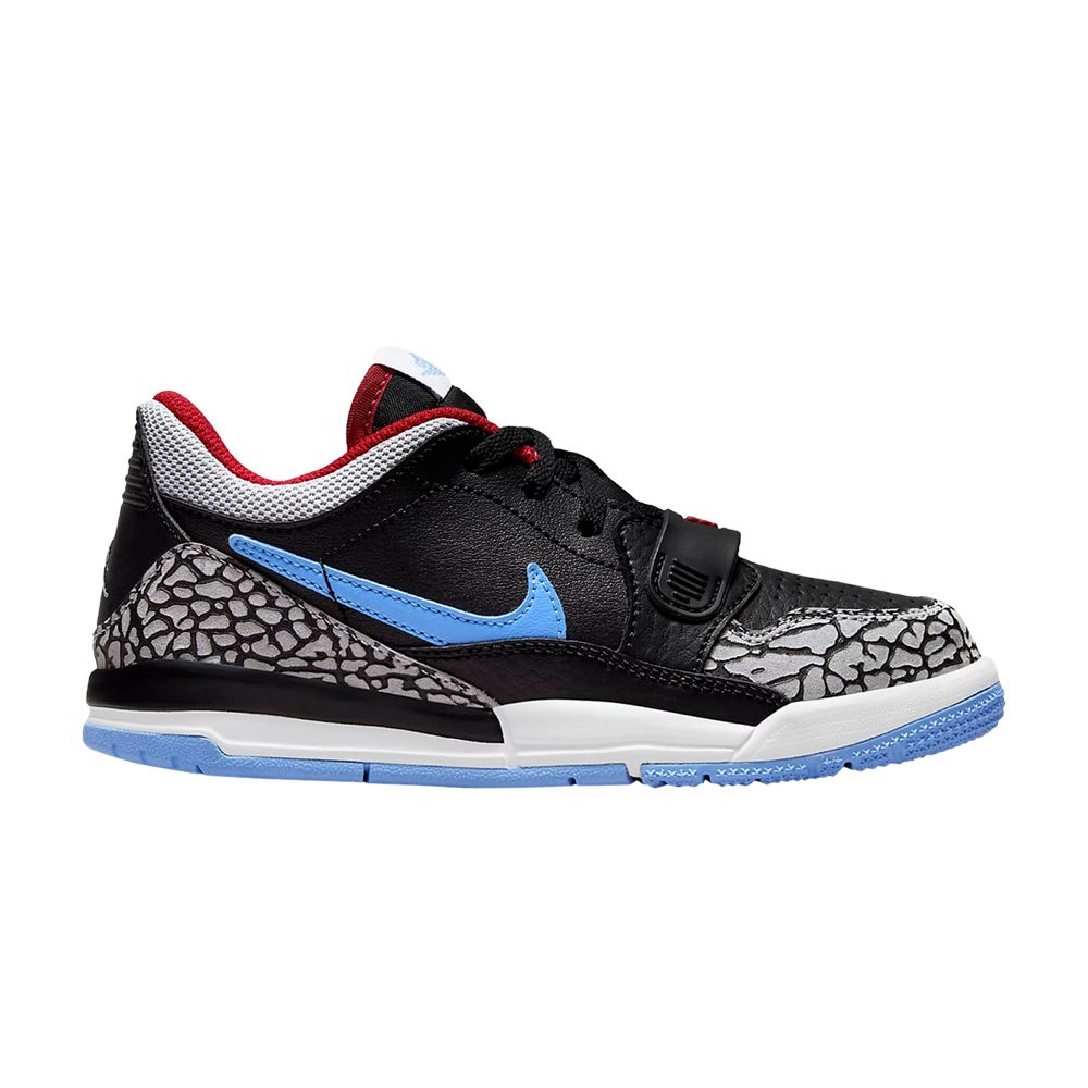 Pre-owned Air Jordan Jordan Legacy 312 Low Ps 'chicago Flag' | Black | Kid's Size 11