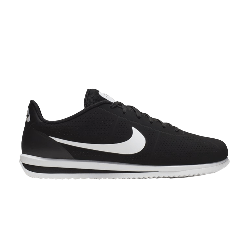 nike cortez ultra black white