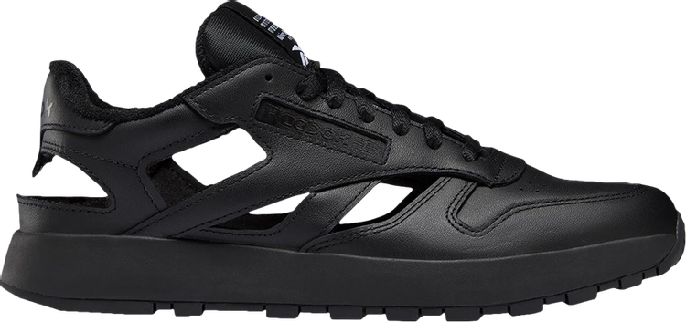 Reebok x Maison Margiela Classic Leather Tabi Low Project 0   Black