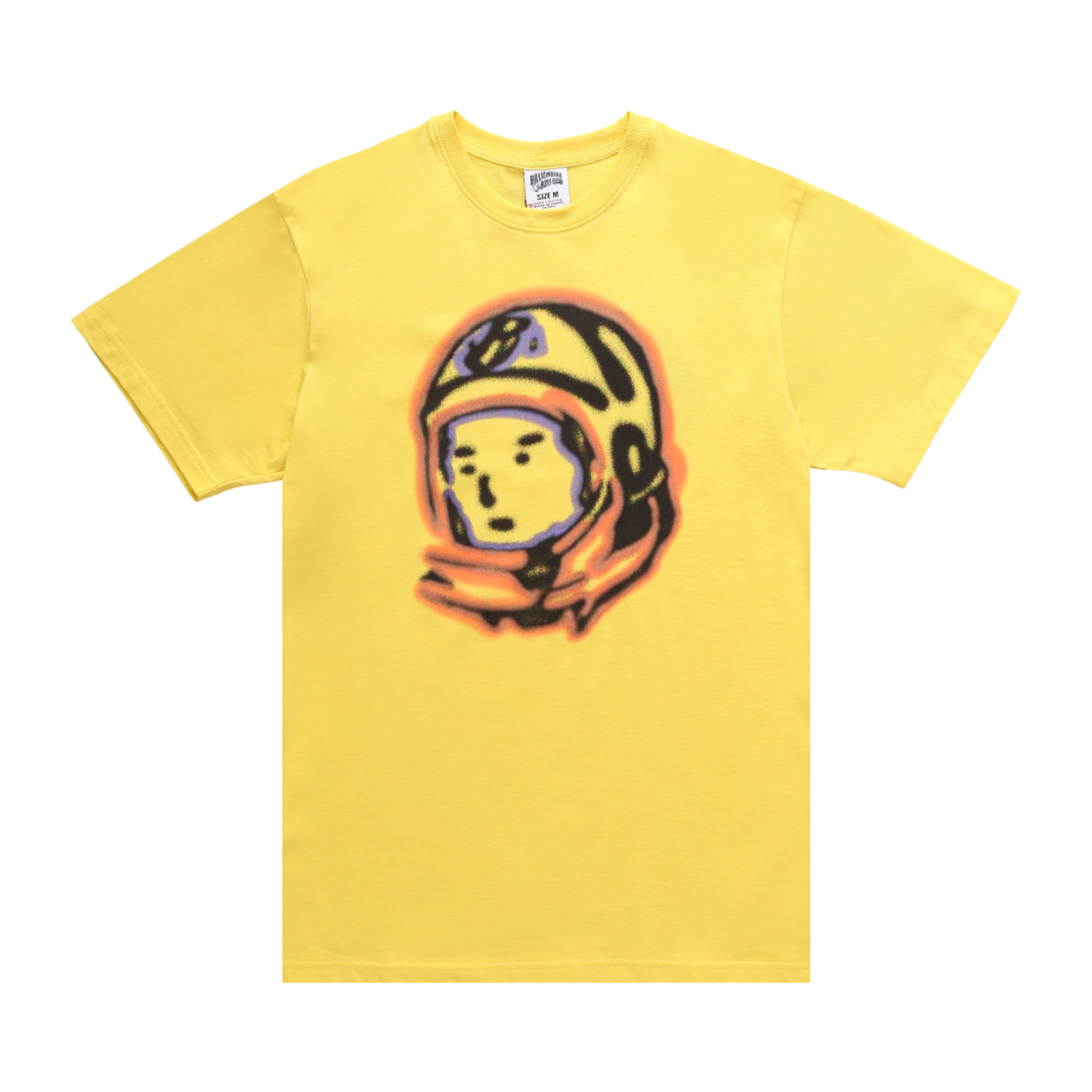Pre-owned Billionaire Boys Club Astro Helmet Short-sleeve Tee 'lemon Zest' In Yellow