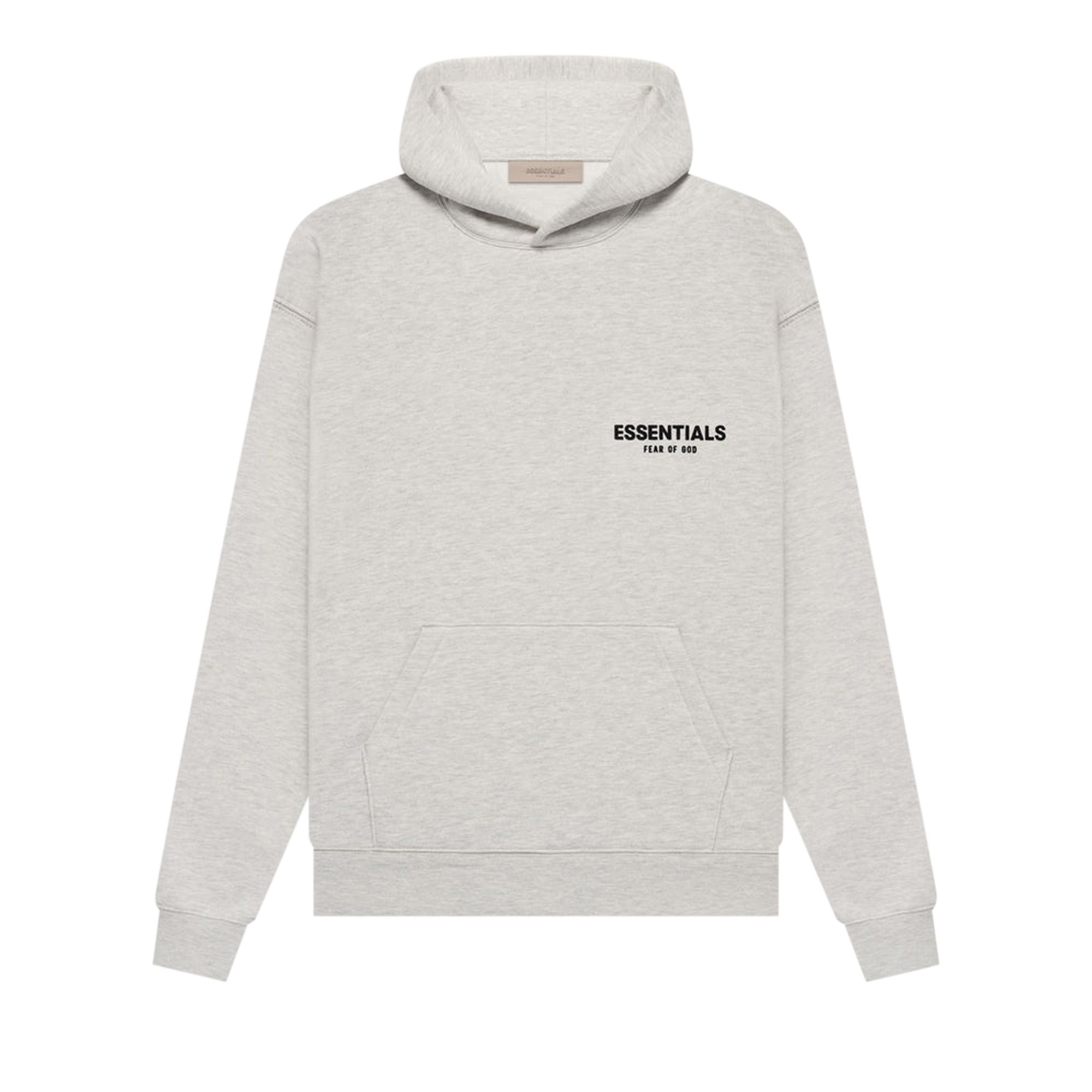 Fear of God Essentials Hoodie 'Light Oatmeal' | Grey | Men's Size M
